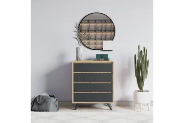 Desgrar Byrå 70x86 cm - Brun - Förvaring - Förvaringsmöbler - Byrå - Hallbyrå