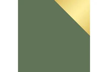 Escaldes Byrå 41x139 cm - Grön/Guld - Förvaring - Förvaringsmöbler - Byrå