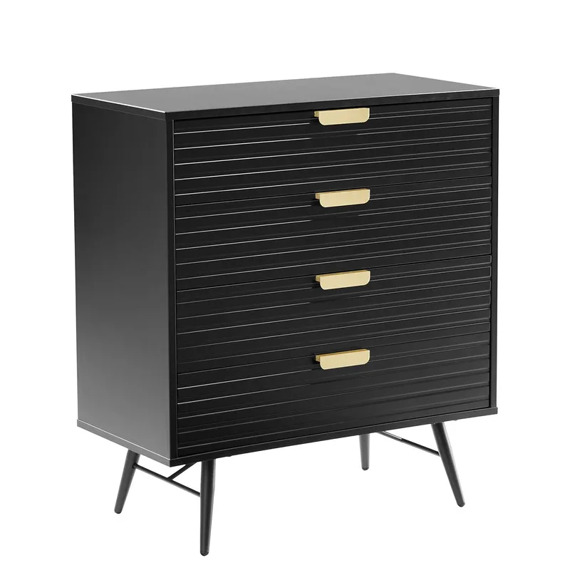 Sideboard Pixar 80x40x90 cm, Svart