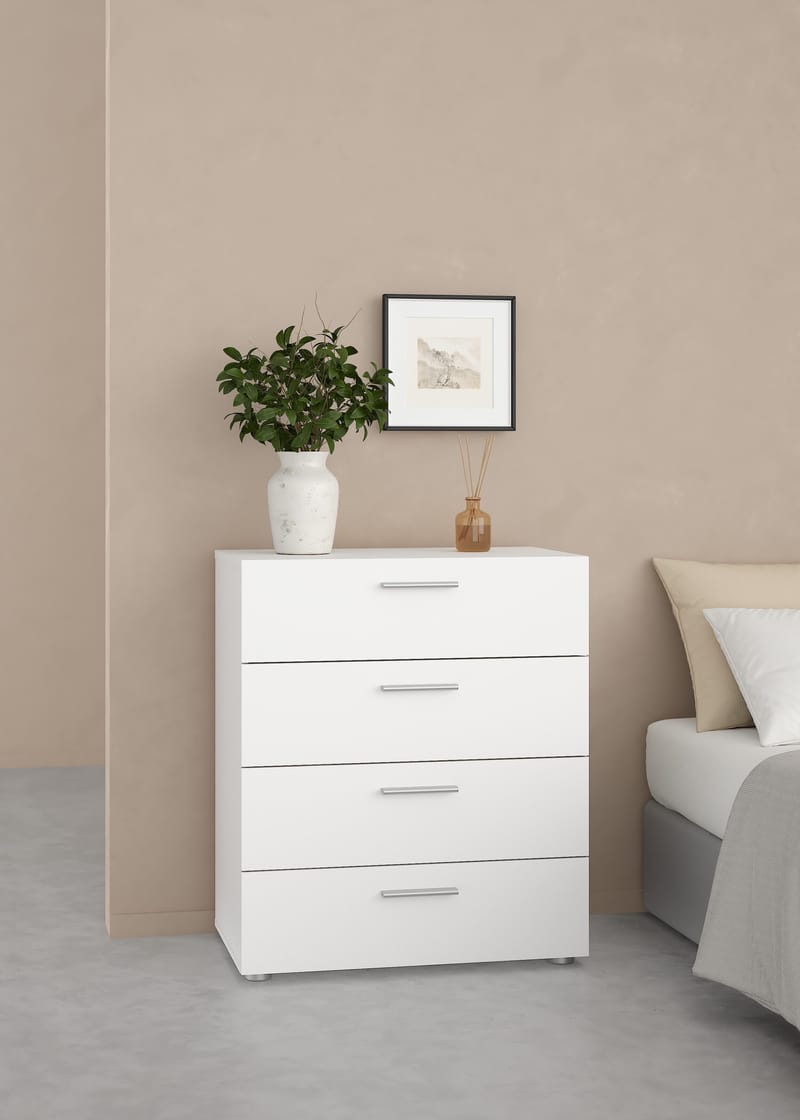 Suntia Byrå med 4 lådor 70x40x82 cm - Förvaring - Förvaringsmöbler - Byrå - Hallbyrå