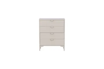 Byrå Piring - Beige, 40x78x98 - Förvaring - Förvaringsmöbler - Byrå - Hallbyrå