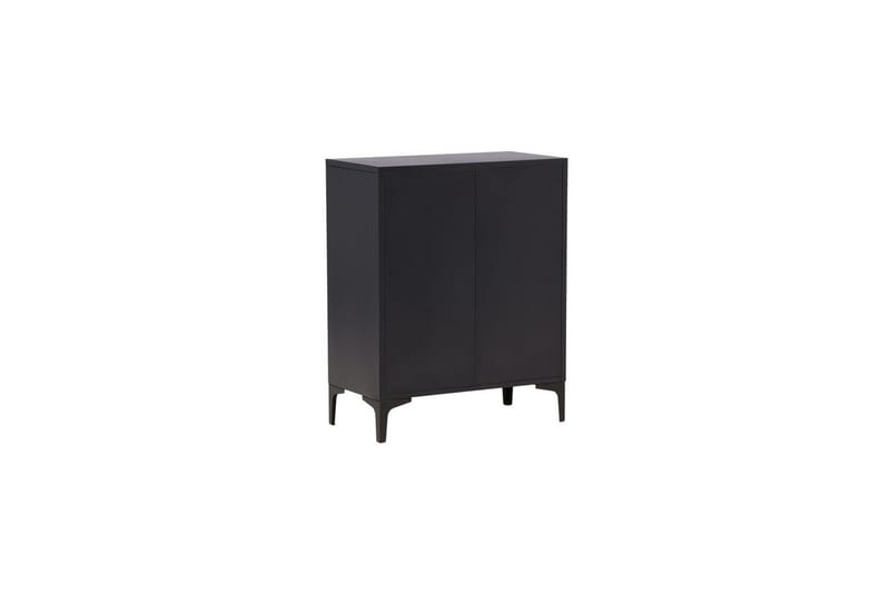Byrå Piring - Svart, 40x78x98 - Förvaring - Förvaringsmöbler - Byrå - Hallbyrå