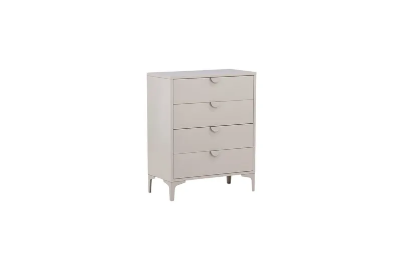 Byrå Piring - Beige, 40x78x98 - Förvaring - Förvaringsmöbler - Byrå - Hallbyrå