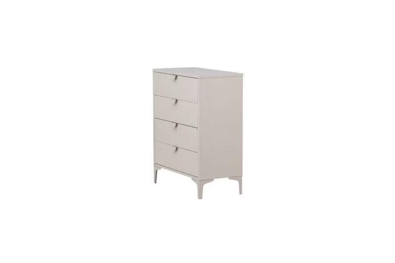 Byrå Piring - Beige, 40x78x98 - Förvaring - Förvaringsmöbler - Byrå - Hallbyrå