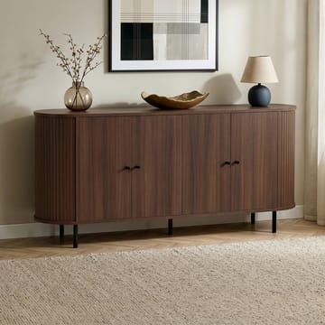 Haulover Konsolbord 180 cm - Valnöt/Svart - Förvaring - Förvaringsmöbler - Sideboard & skänk