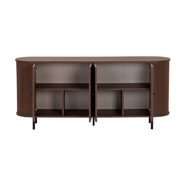 Haulover Konsolbord 180 cm - Valnöt/Svart - Förvaring - Förvaringsmöbler - Sideboard & skänk