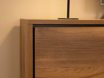Lorvenn Skänk 190x40 cm - Brun/Svart - Förvaring - Förvaringsmöbler - Sideboard & skänk