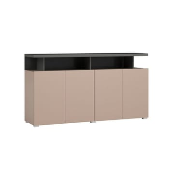 Serio Skänk med 4 Dörrar 153 cm i Trä - Taupe - Förvaring - Förvaringsmöbler - Sideboard & skänk