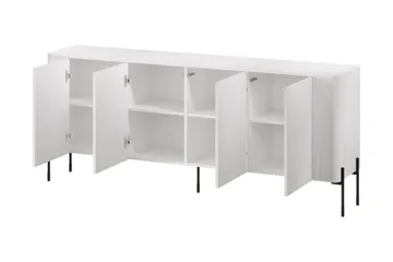 Sherie Skänk 190x40 cm - Vit - Förvaring - Förvaringsmöbler - Sideboard & skänk