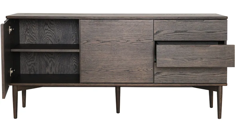 Sideboard Nordal 2+3 - Brunlackad - Förvaring - Förvaringsmöbler - Sideboard & skänk