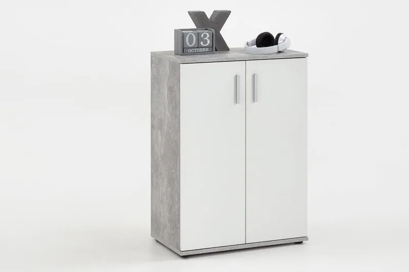 Albi Skänk 60 cm - Grå/Vit - Förvaring - Förvaringsmöbler - Sideboard & skänk