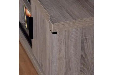 Dallas Skänk 117x43,5x91 cm LED-belysning - Beige/Grå - Förvaring - Förvaringsmöbler - Sideboard & skänk
