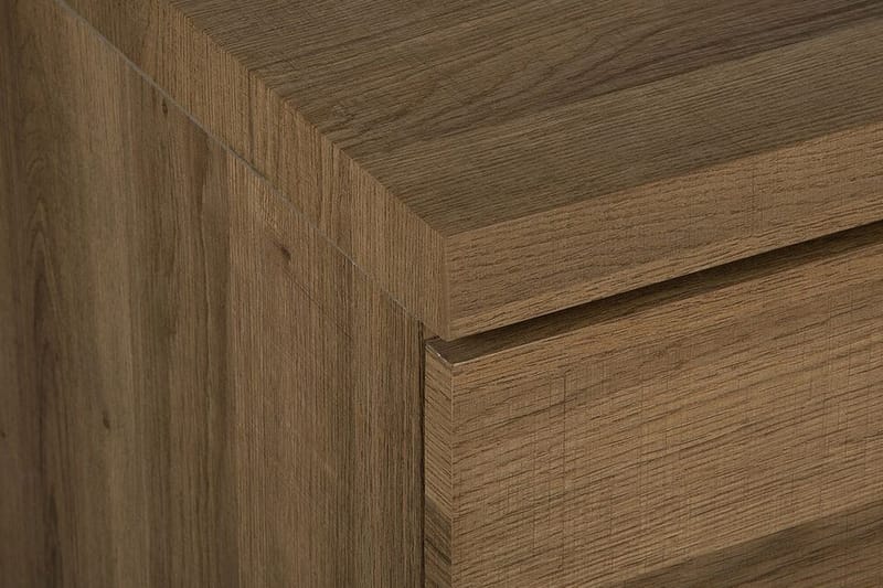 Harvley Skänk med 2 Dörrar i Trä med Metallben - Brun - Förvaring - Förvaringsmöbler - Sideboard & skänk