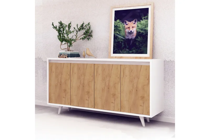 Mod Design Skänk, Trä/Vit