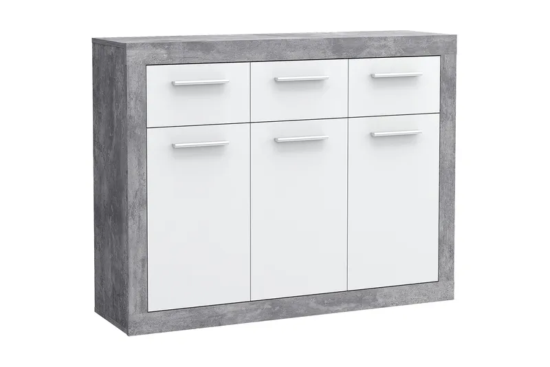 Mohaned Skänk 34x118 cm, Grå