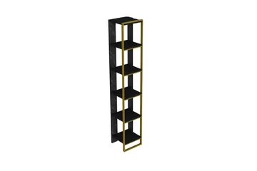 Abla Bokhylla 64 cm - Guld|Svart - Förvaring - Hylla - Bokhylla