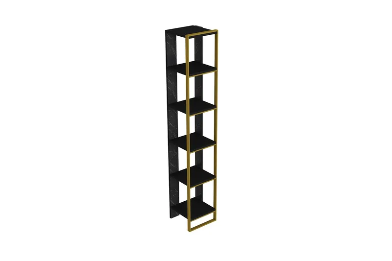 Abla Bokhylla 64 cm - Guld|Svart - Förvaring - Hylla - Bokhylla