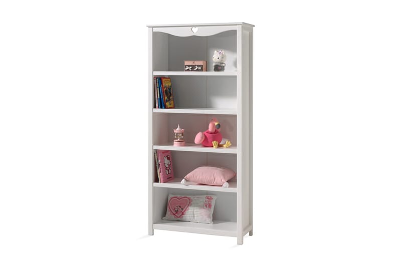 Amori Bokhylla 40 cm i Målat Trä, Vit