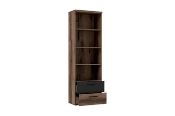 Cannop Hylla 189 cm - Brun/Svart - Förvaring - Hylla - Bokhylla