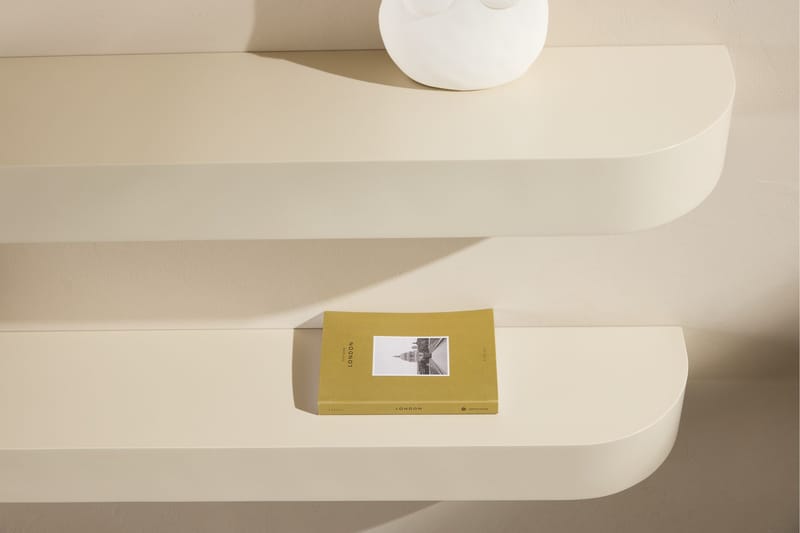 Glow Vägghylla 135 cm - Beige - Förvaring - Hylla - Vägghylla