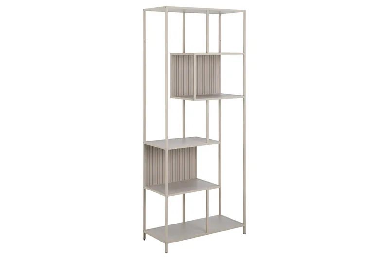 Hartsoe Bokhylla 77 cm, Grå