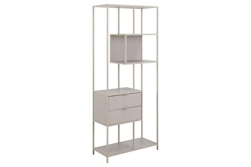 Hartsoe Bokhylla 77 cm, Grå