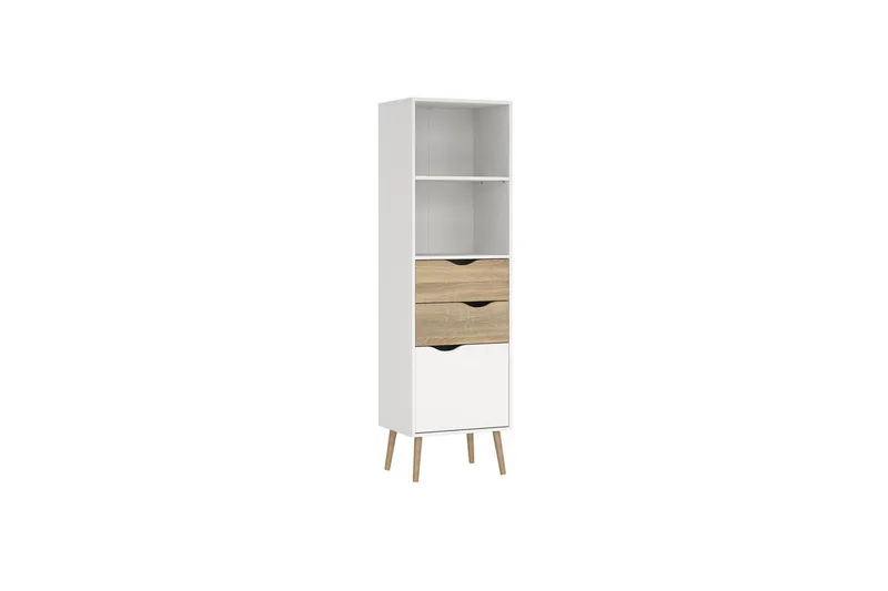 Hostafranc Bokhylla 50,2 cm - Vit - Förvaring - Hylla - Bokhylla