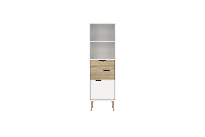 Hostafranc Bokhylla 50,2 cm - Vit - Förvaring - Hylla - Bokhylla