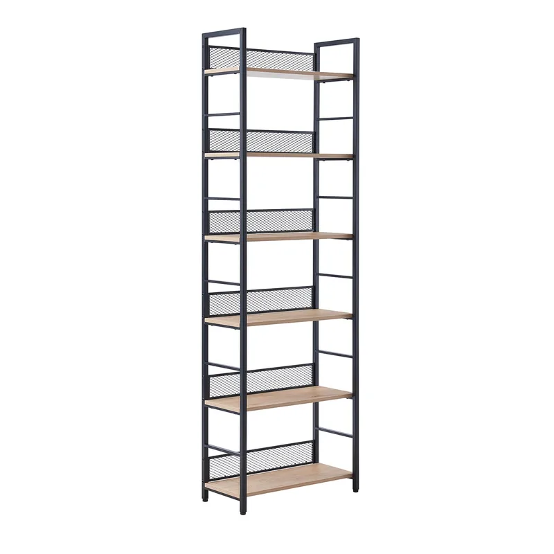 Hylla Hector ask/svart 60x28x187 cm, ask/svart