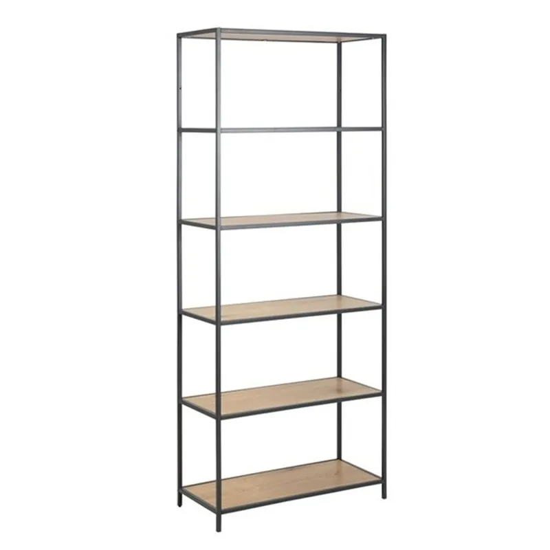 Hylla Seaford 77x35x185 cm, vild ek