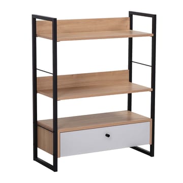 Hylla Study ek/vit 70x30x90 cm - ek/vit - Förvaring - Hylla - Hyllplan & hyllkonsol