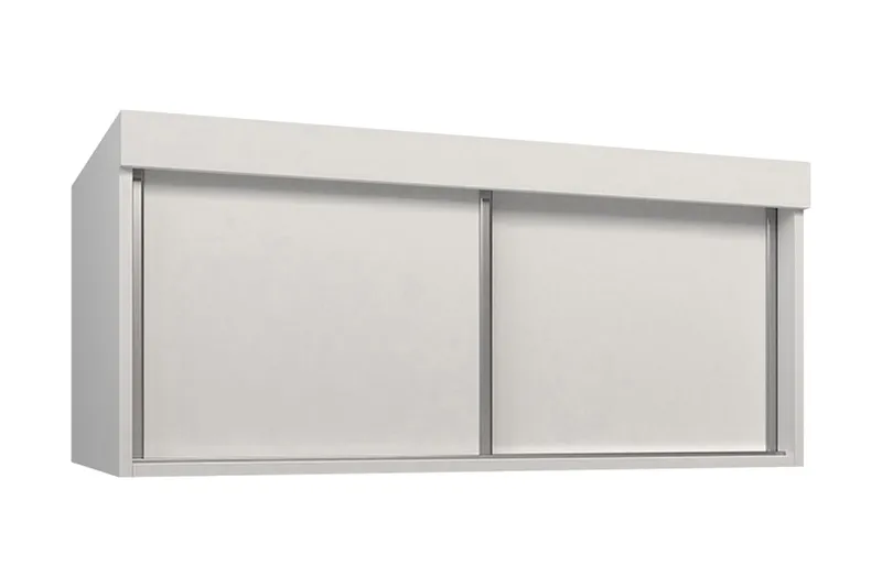 Szaf Hyllförvaring 62x100 cm till Garderob LED-belysning, Vit
