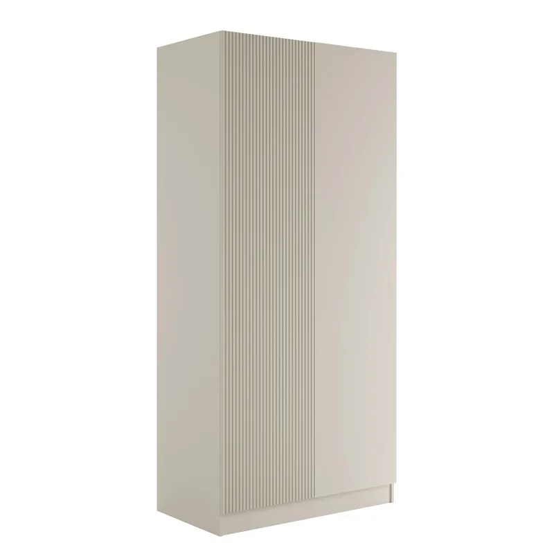 Amelus Garderob 103x220 cm, Beige