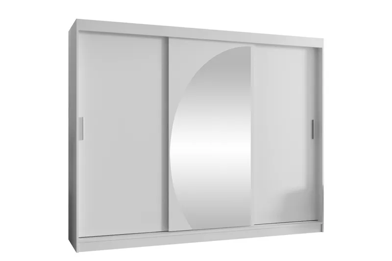 Amira Garderob m. Spegel 250x200 cm