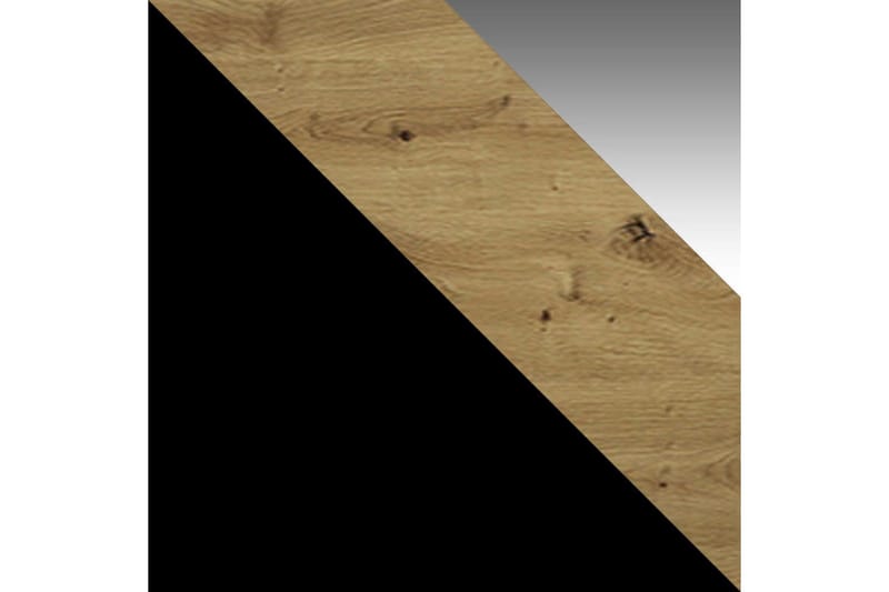 Canderbury Garderob med Spegel 180 cm i Ljust Trä - Svart|Beige - Förvaring - Klädförvaring - Garderob & garderobssystem