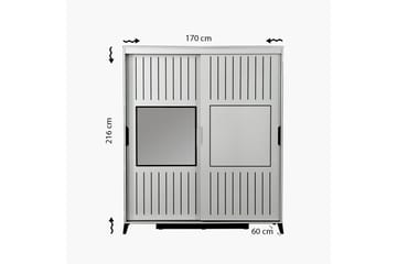 Comfortale Garderob 170 - Ljus Trä - Förvaring - Klädförvaring - Garderob & garderobssystem