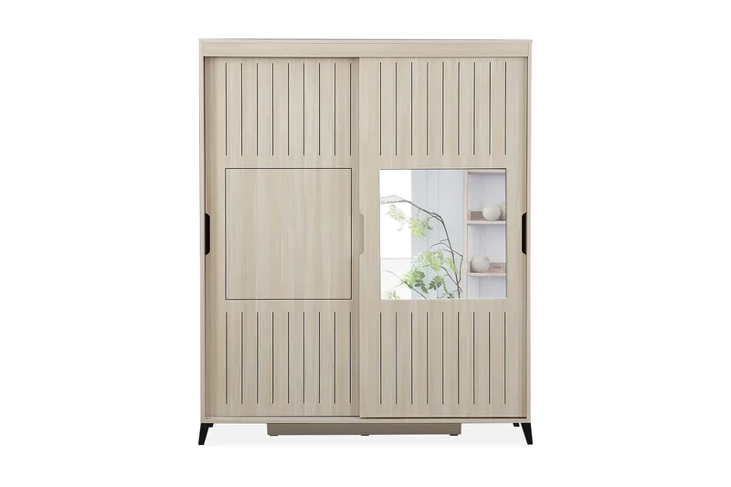 Comfortale Garderob 170, Ljus Trä