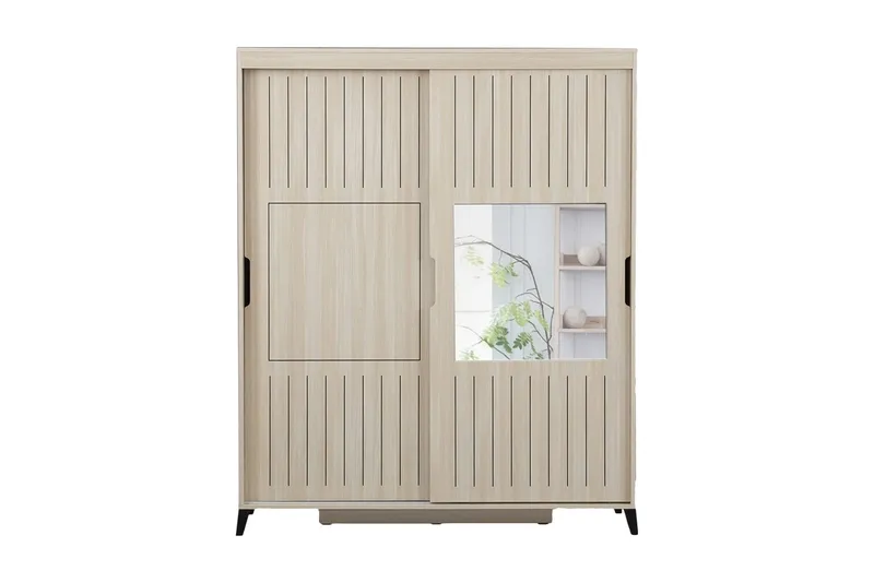 Comfortale Garderob 180, Ljus Trä