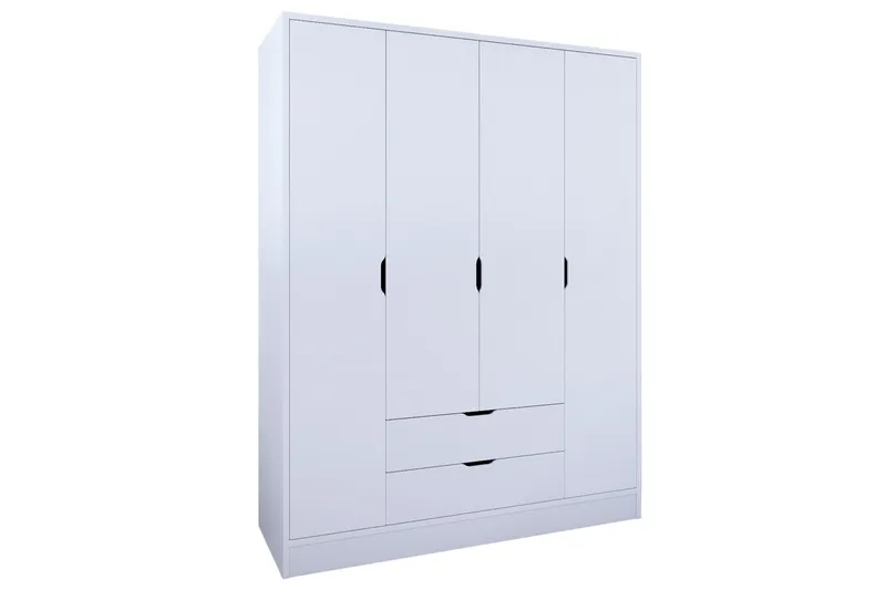 Durusu Garderob 140x182 cm, Mattvit