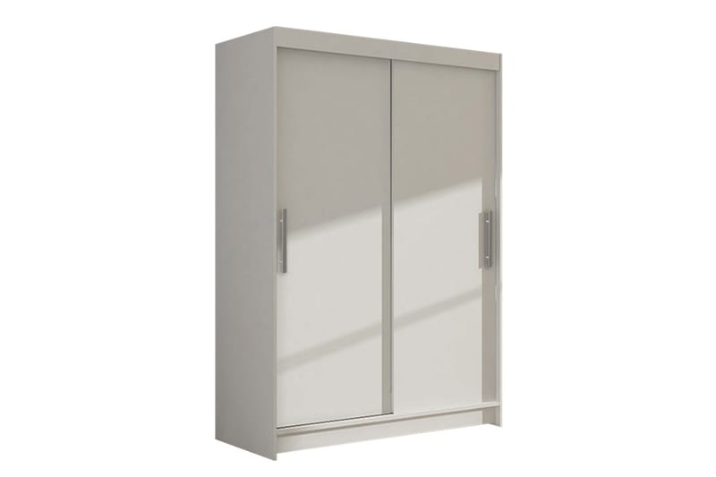 Estella Garderob 120 cm Skjutdörrar, Vit