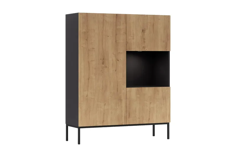 Anjal Garderobsskåp 120 cm, Ek
