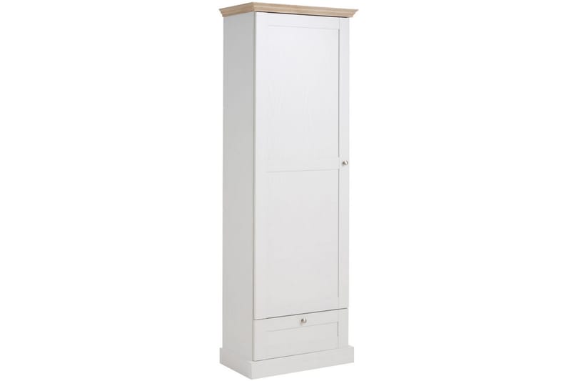 Dareia Garderob 60 cm, Vit/Brun