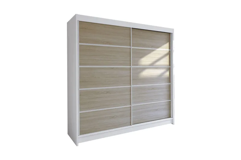 Garderob Talin, Vit/Ek