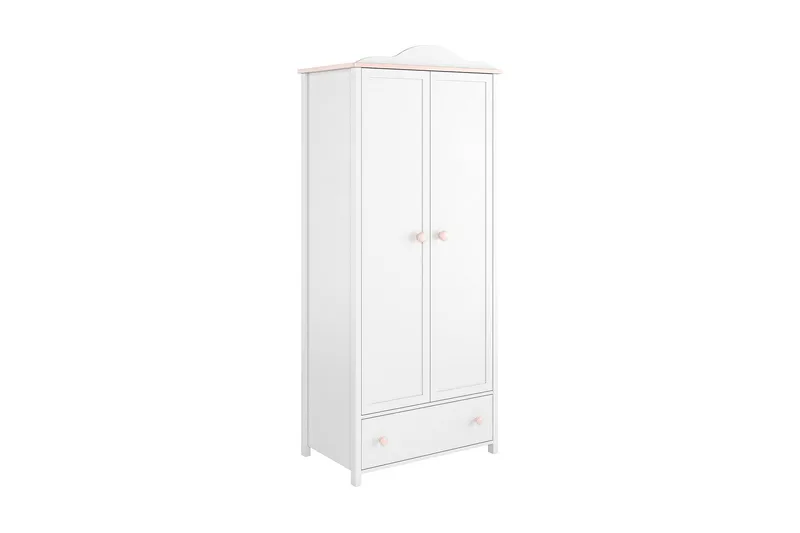 Hilts Garderob 85x196 cm, Vit