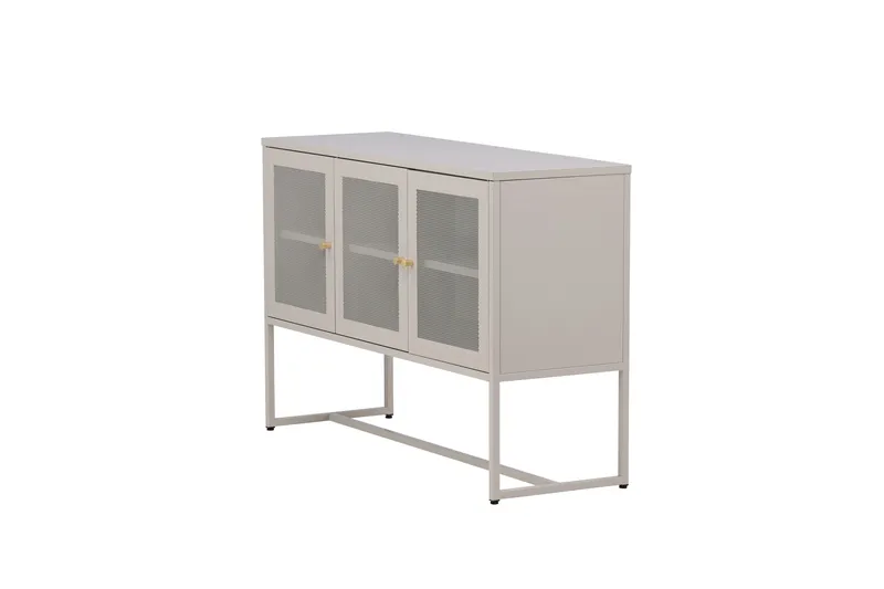 Malla Skåpsbyrå 120x40x80 cm - Beige - Förvaring - Förvaringsmöbler - Sideboard & skänk