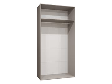 Milias Garderob 100x202 cm - svart - Förvaring - Klädförvaring - Garderob & garderobssystem - Klädskåp & fristående garderob