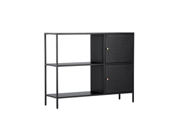 Salta Garderob 100x75 cm - Svart - Förvaring - Förvaringsmöbler - Sideboard & skänk