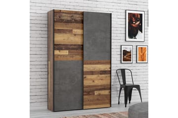 Shipts Garderob 42x120 cm - Natur/Mörkgrå - Förvaring - Klädförvaring - Garderob & garderobssystem