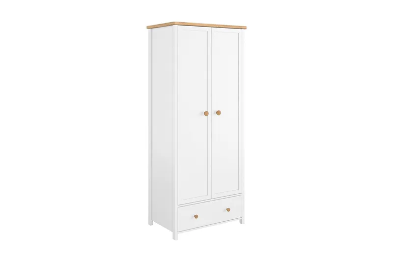 Story Garderob 85x52x196 cm, Vit