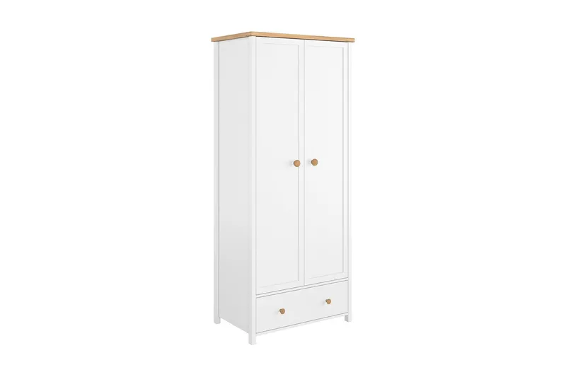 Story Garderob 85x52x196 cm, Vit